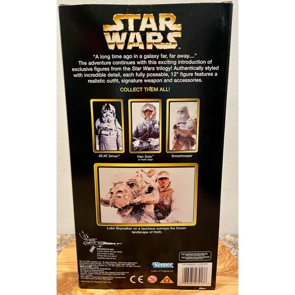 Star Wars Luke Skywalker 12" Action Figure Hoth Gear 1997 Kenner NIB - Picture 7 of 7